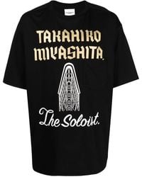 TAKAHIROMIYASHITA TheSoloist. - Logo-Print Short-Sleeved T-Shirt - Lyst