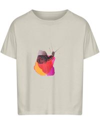 Maison Margiela - Graphic-Print T-Shirt - Lyst