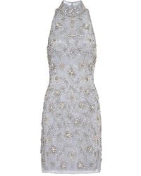 Jenny Packham - Verziertes Starry Night Minikleid - Lyst