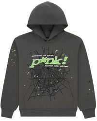 Sp5der - Punk V2 Spider-Web Hoodie - Lyst