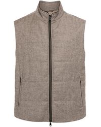 N.Peal Cashmere - Gilet Matelassé Belgravia - Lyst