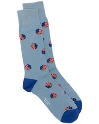 Paul Smith - Dice-Pattern Socks - Lyst