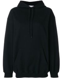 Balenciaga Sweat Oversize à Logo - Noir