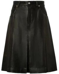 Halfboy - Midi-Rok Met Plooien - Lyst