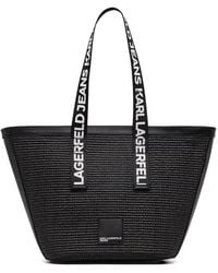KARL LAGERFELD - Cabas À Bride Logo - Lyst