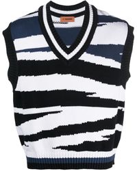 Missoni - V-Neck Knitted Vest Top - Lyst