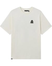 FIVE CM - Cross-Print T-Shirt - Lyst