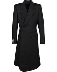 Egonlab - Manteau Asymétrique À Boutonnière Croisée - Lyst