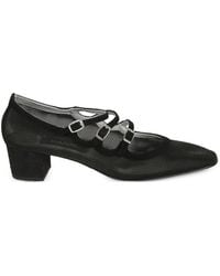 CAREL PARIS - Kina Triple-Strap Heeled Pumps - Lyst