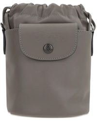 Longchamp - Le Pliage Xtra Xs Drawstring Leather Cross Body Bag - Lyst