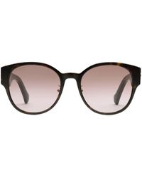 Gucci - Side-stripe Sunglasses - Lyst