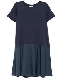 Marella - Rugiada Short-Sleeve Panelled Mini Dress - Lyst
