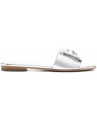 Fendi - Baguette Slide Sandals - Lyst