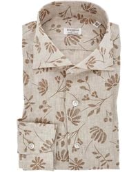 Borriello - Floral-Print Long-Sleeve Shirt - Lyst