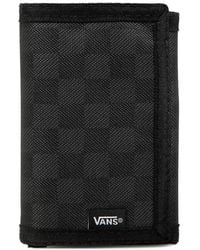 Vans - Checked-Pattern Wallet - Lyst