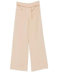 Maje - Flared Broek - Lyst