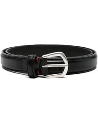 Eleventy - Leather Stitch-Detail Belt - Lyst