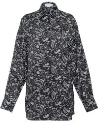 Stella McCartney - レースプリントシャツ - Lyst
