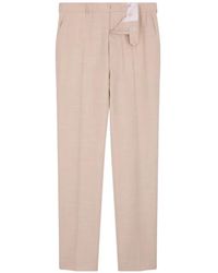 Fursac - Virgin Wool Tailored Trousers - Lyst
