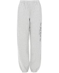 Sporty & Rich - Logo-Print Track Pants - Lyst