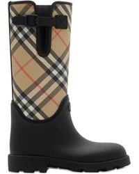 Burberry - Stiefel Mit Marsh-Stempel - Lyst