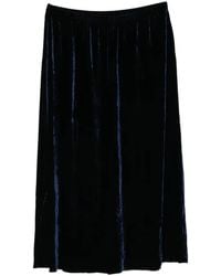 Eileen Fisher - Velvet Maxi Skirt - Lyst