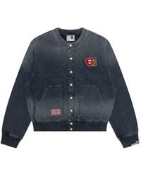 Aape By A Bathing Ape - Appliqué Bomber Jacket - Lyst