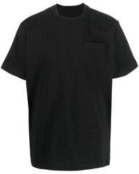 Sacai - Cotton T-shirt - Lyst