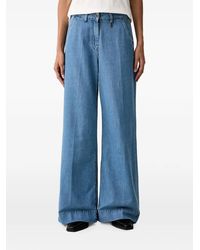 Aeronautica Militare - Wide-Leg Jeans - Lyst