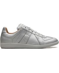 Maison Margiela - Replica "silver Cracked" Low-top Sneakers - Lyst