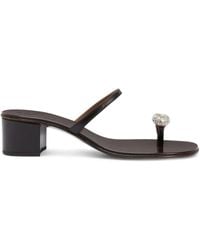 Giuseppe Zanotti - 40Mm Icon Ring Sandals - Lyst