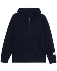 flâneur - Atelier Logo-Patch Zip-Up Hoodie - Lyst