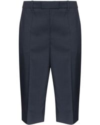 black knee high shorts