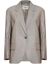 Weekend by Maxmara - Single-Breasted Virgin Wool Blazer - Lyst