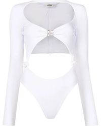 Amir Slama - Cut-Out Detail Swimsuit - Lyst