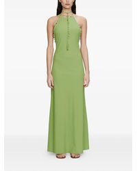 Christopher Esber - Beach Quartz Halterneck Embellished Dress - Lyst