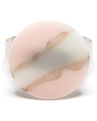 Isabel Marant - Bracelet À Plaque Ronde En Résine - Lyst