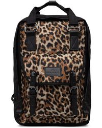 Doughnut - Macaroon Jaguar Leopard-Print Buckle-Detail Backpack - Lyst