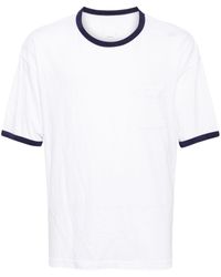 Visvim - Contrast-Trimmed Short-Sleeve T-Shirt - Lyst