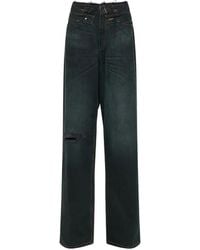 MM6 by Maison Margiela - Straight-Leg Jeans - Lyst