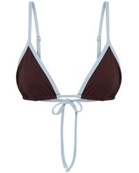 Myra Swim - Jhane Triangle Bikini Top - Lyst