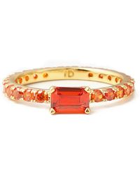 Izabel Display - Schmaler Ring - Lyst