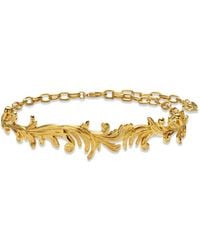Versace - Barocco Leaf Choker - Lyst