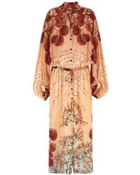 F.R.S For Restless Sleepers - Print Long-Sleeve Dress - Lyst