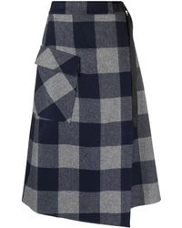 Woolrich - チェック スカート - Lyst