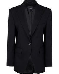 Pinko - Tailored Blazer With Notched Lapels - Lyst