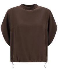 Herno - Blusa Con Maniche A 3/4 - Lyst