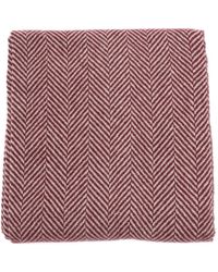 Brunello Cucinelli - Herringbone-Pattern Cashmere Scarf - Lyst