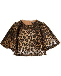Sister Jane - Suite-Jacquard Woven Crop Top - Lyst