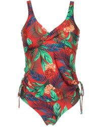 Lygia & Nanny - Bruma Botanical-Print Tankini - Lyst